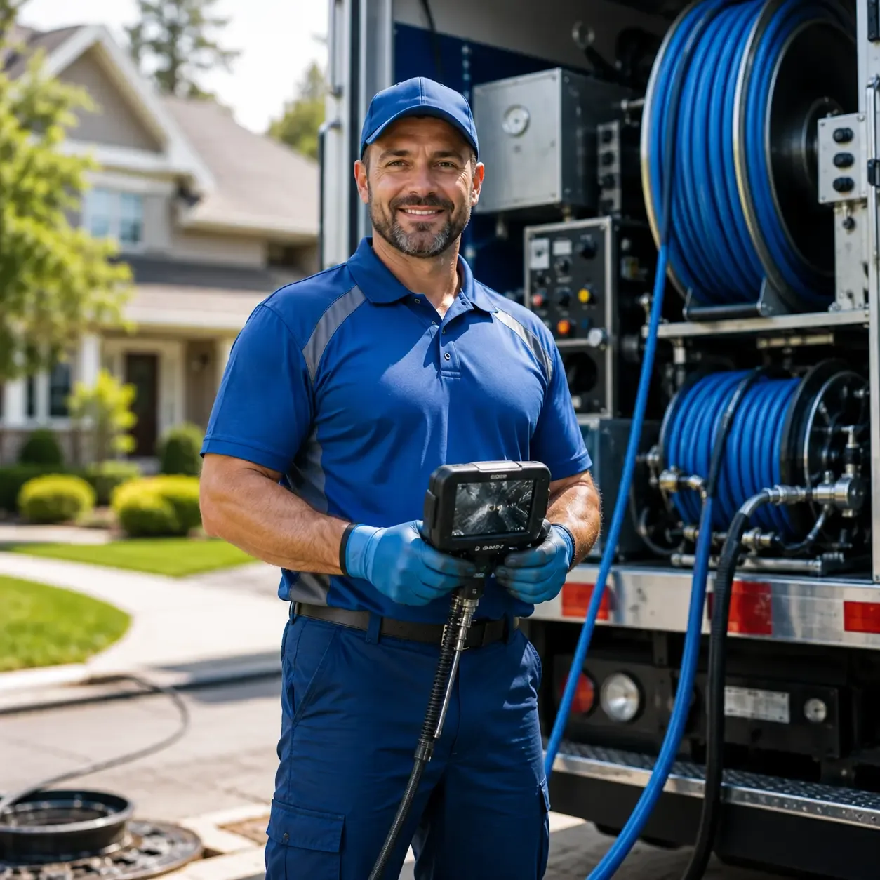 Local outdoor drain cleaning specialists in Marty, SD